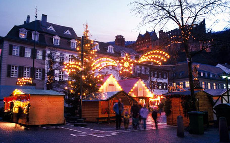 Heidelberg Market adds advent calendar, skating near castle Stars